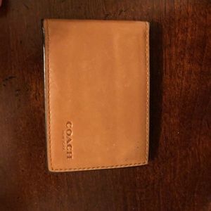 Coach slim wallet
